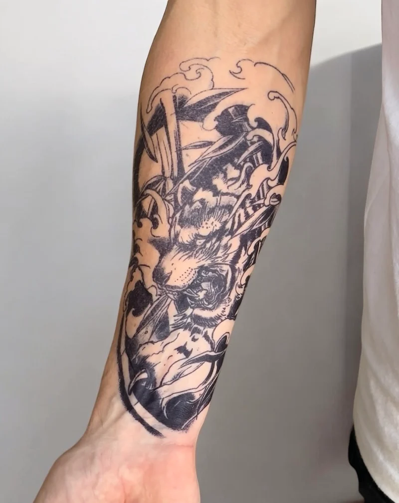Japanese Tiger - Half Sleeve - Image 6