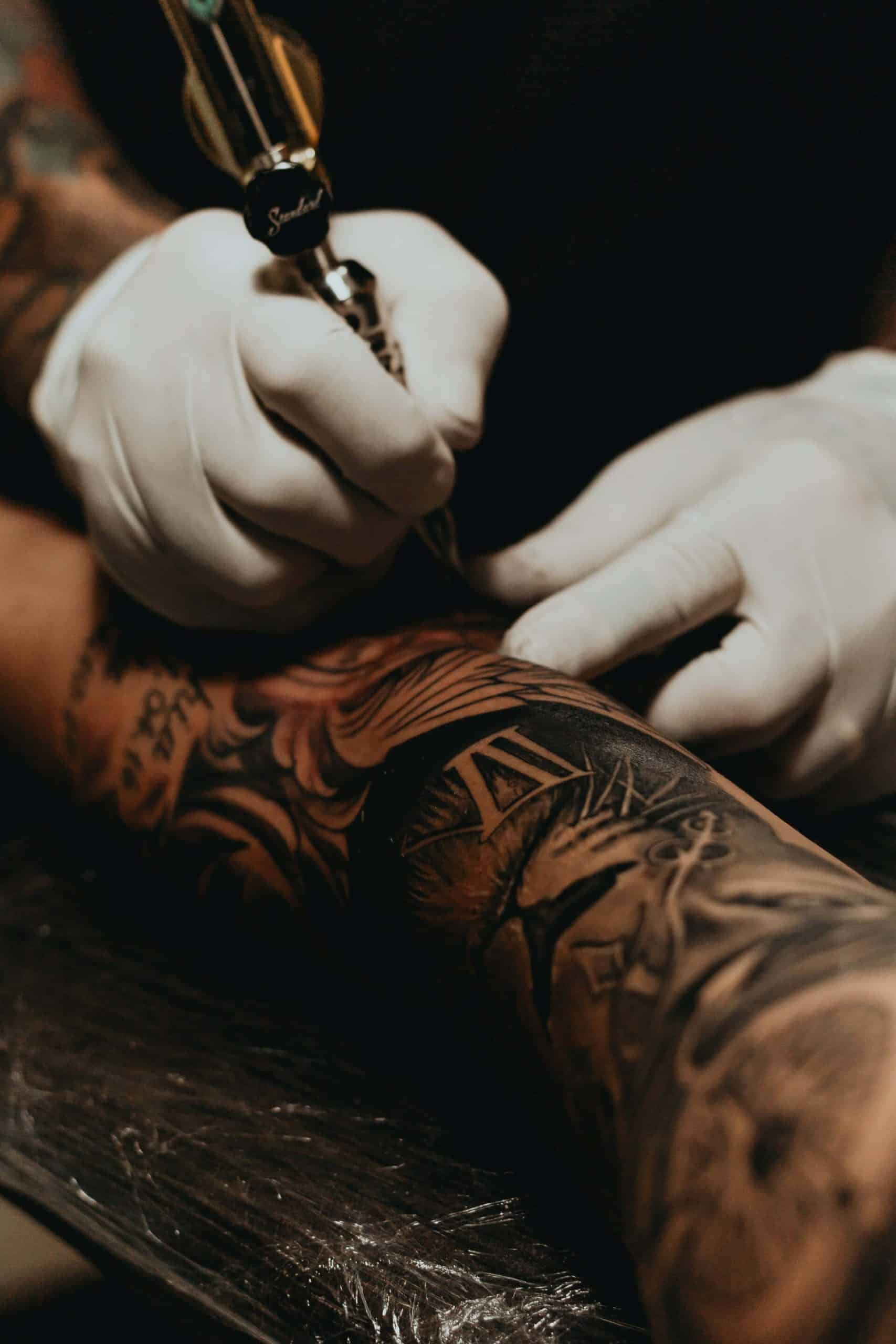 Alex Morgan — tattoo artist portrait