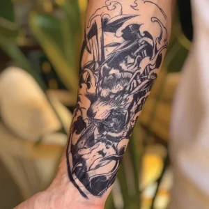 Japanese Tiger - Half Sleeve
